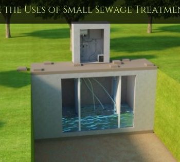 Small sewage treatment plant