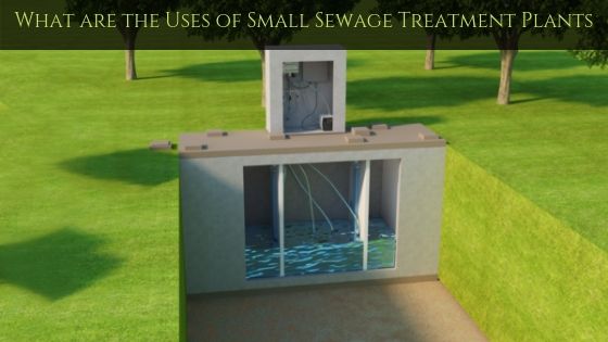 Small sewage treatment plant