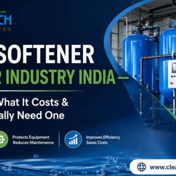 Water Softener Plant for Industry India — How It Works, What It Costs & When You Actually Need One