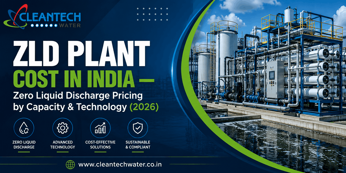 ZLD Plant Cost in India — Zero Liquid Discharge Pricing by Capacity & Technology (2026)